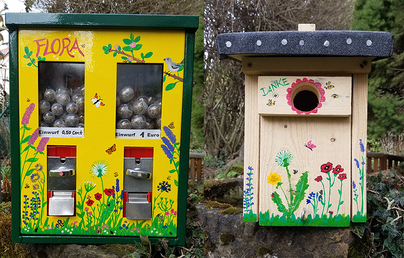 FLORA und FAUNA - erste Blhsaat-Automaten in Rodorf -
