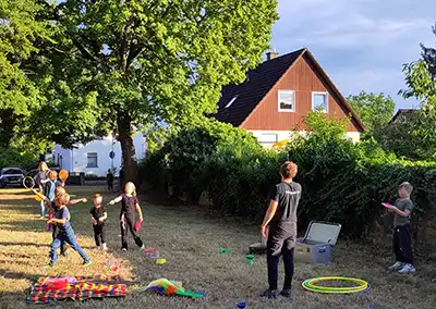 Jonglage - gar nicht so leicht!