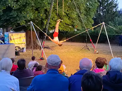 Einer der durchhängt...
